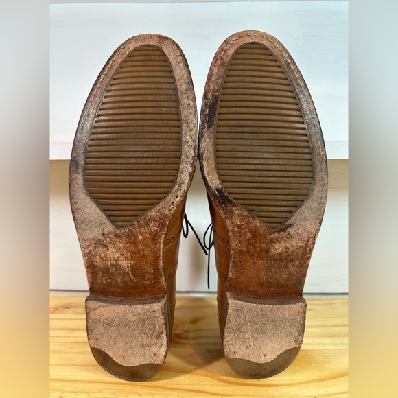 Cole Haan Brown Leather Wingtip Oxford Shoes Size 11 - Picture 11 of 11